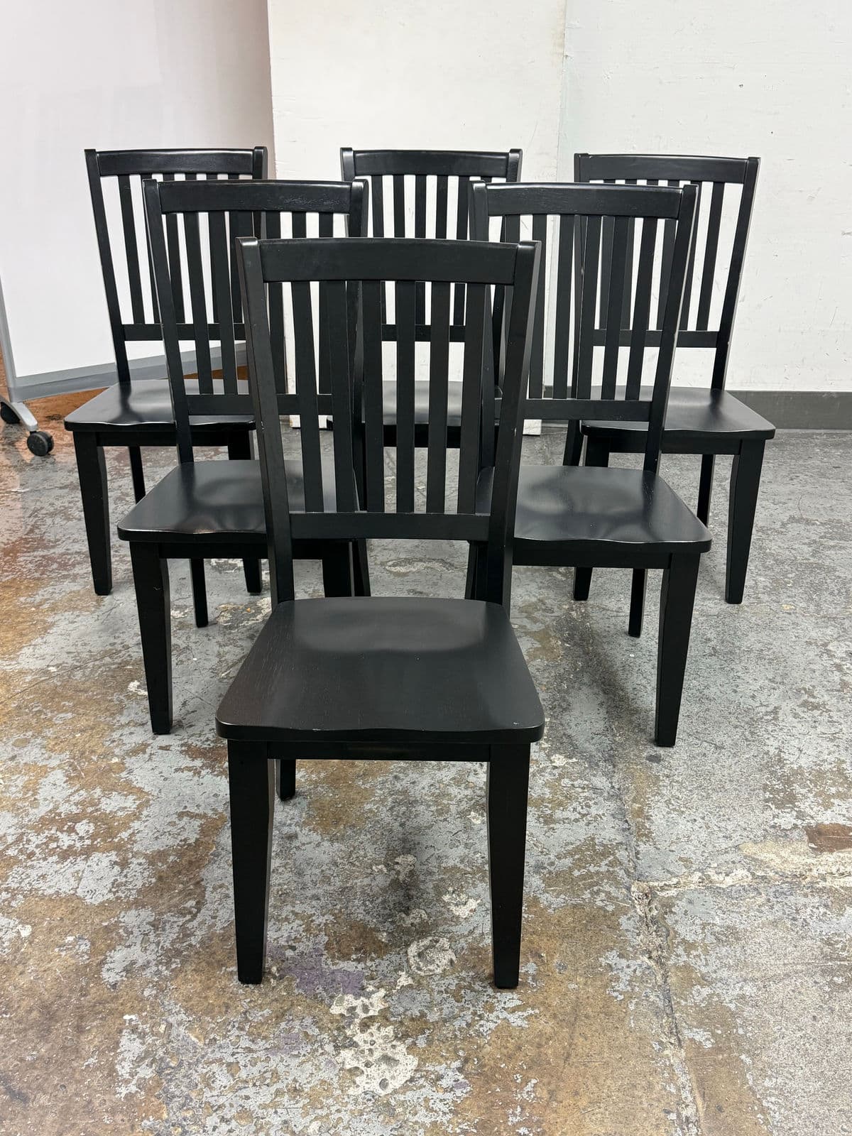 Shaker-Style Dining Chairs, Set of Six - Thumbnail 3