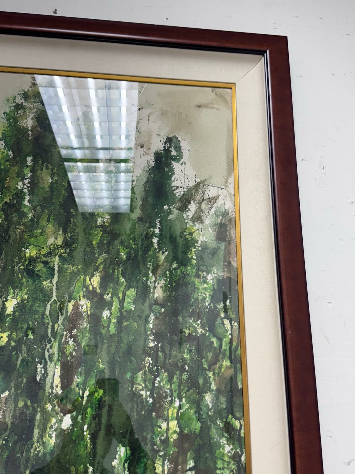 Circa 1936 Artist Fuimark Watercolor Painting - Thumbnail 6