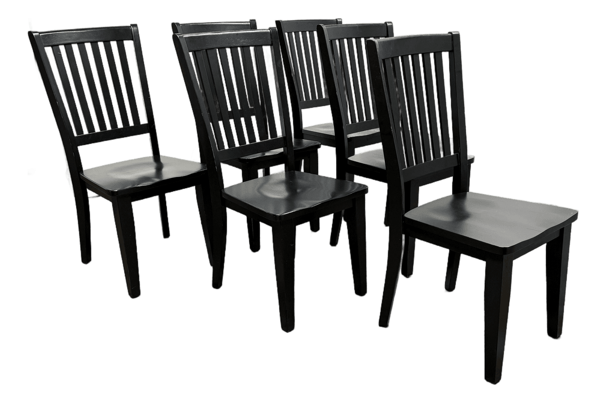 Shaker-Style Dining Chairs, Set of Six - Thumbnail 2