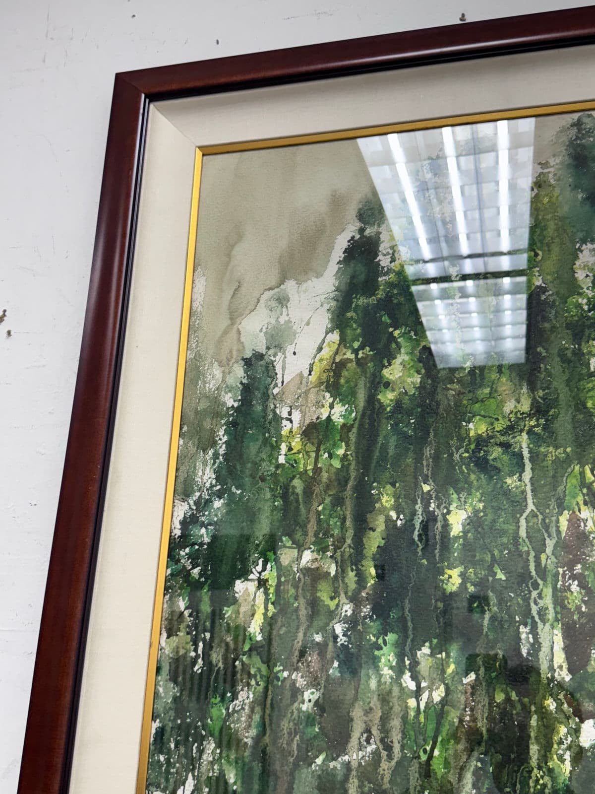 Circa 1936 Artist Fuimark Watercolor Painting - Thumbnail 7