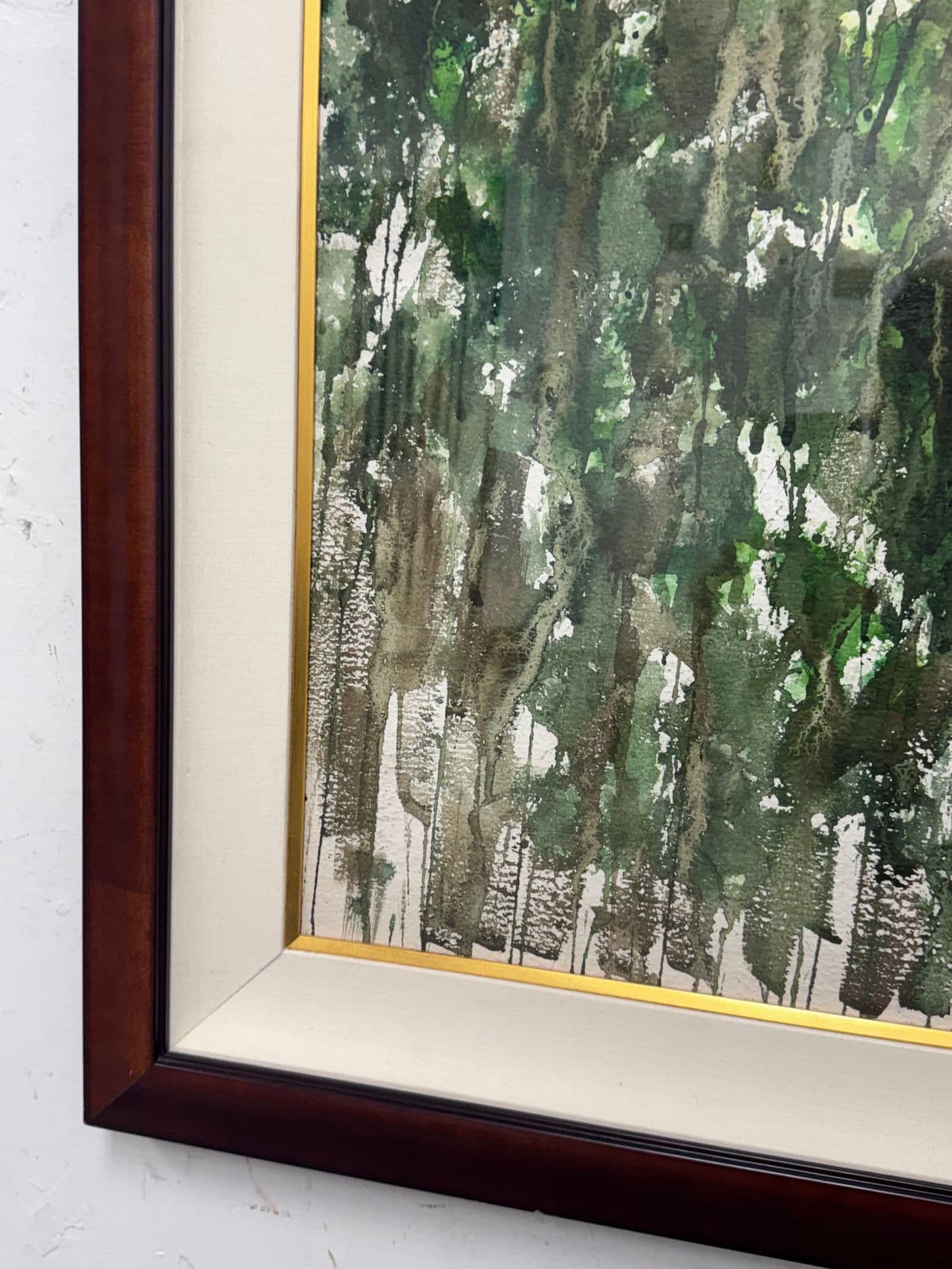 Circa 1936 Artist Fuimark Watercolor Painting - Thumbnail 8