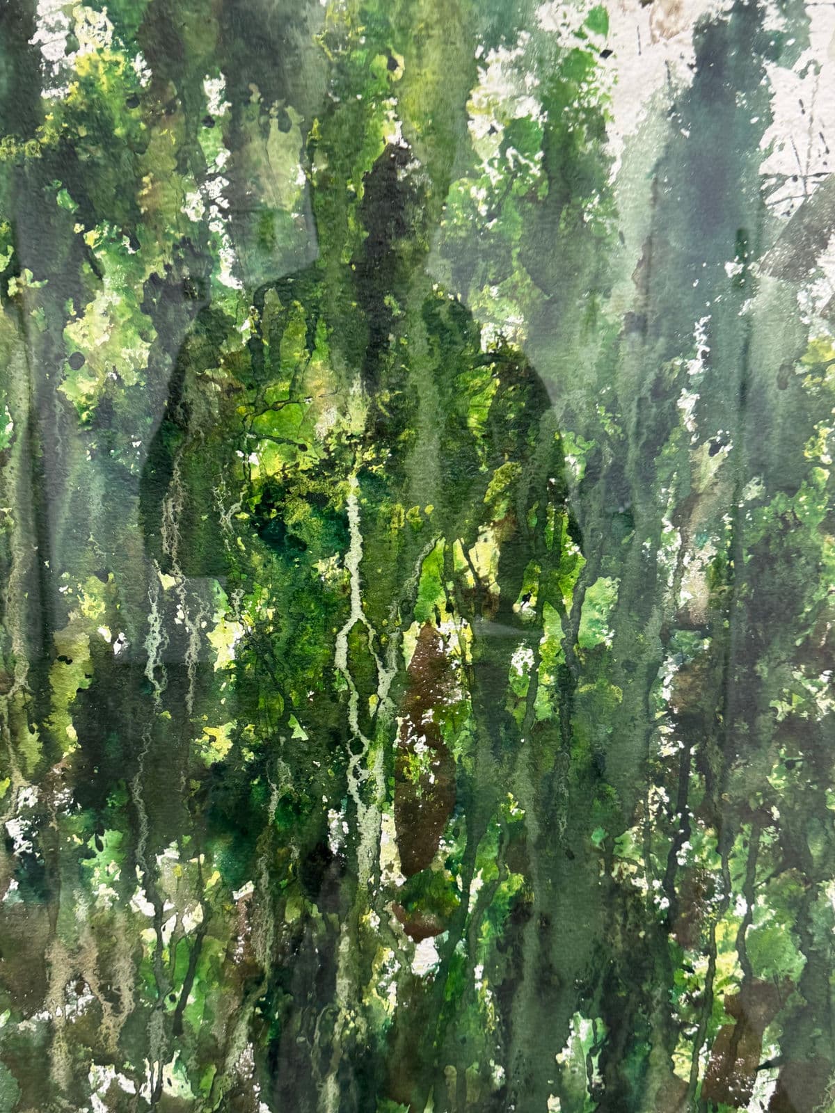 Circa 1936 Artist Fuimark Watercolor Painting - Thumbnail 11