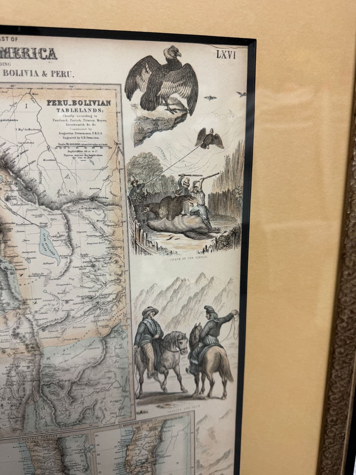 Circa 1860 West Coast of South America Original Print + Certificate of Authenticity - Thumbnail 6