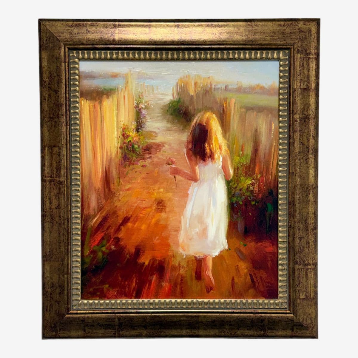 Prestige Arts "Summer Stroll" Giclee Print, Framed - Image 1