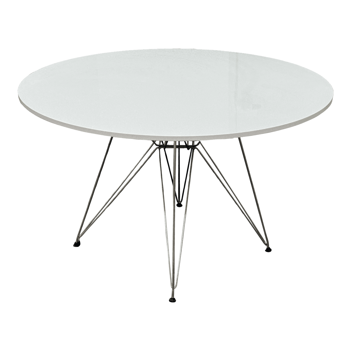 Mid Century Modern Round Dining Table - Thumbnail 2