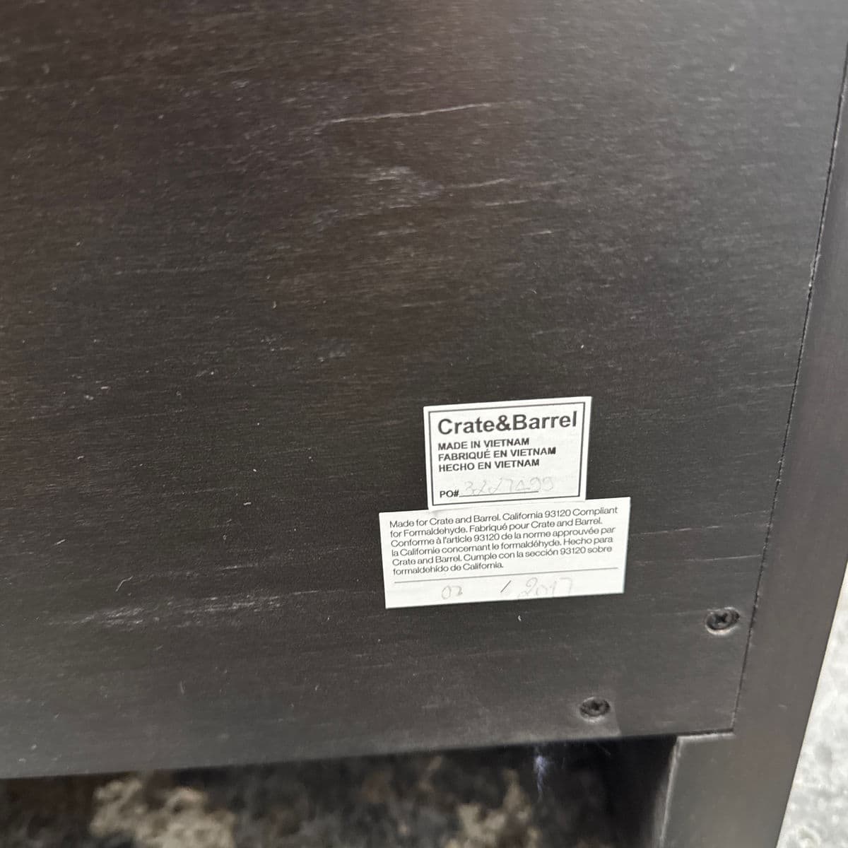 Crate & Barrel Reed Nightstand - Thumbnail 13