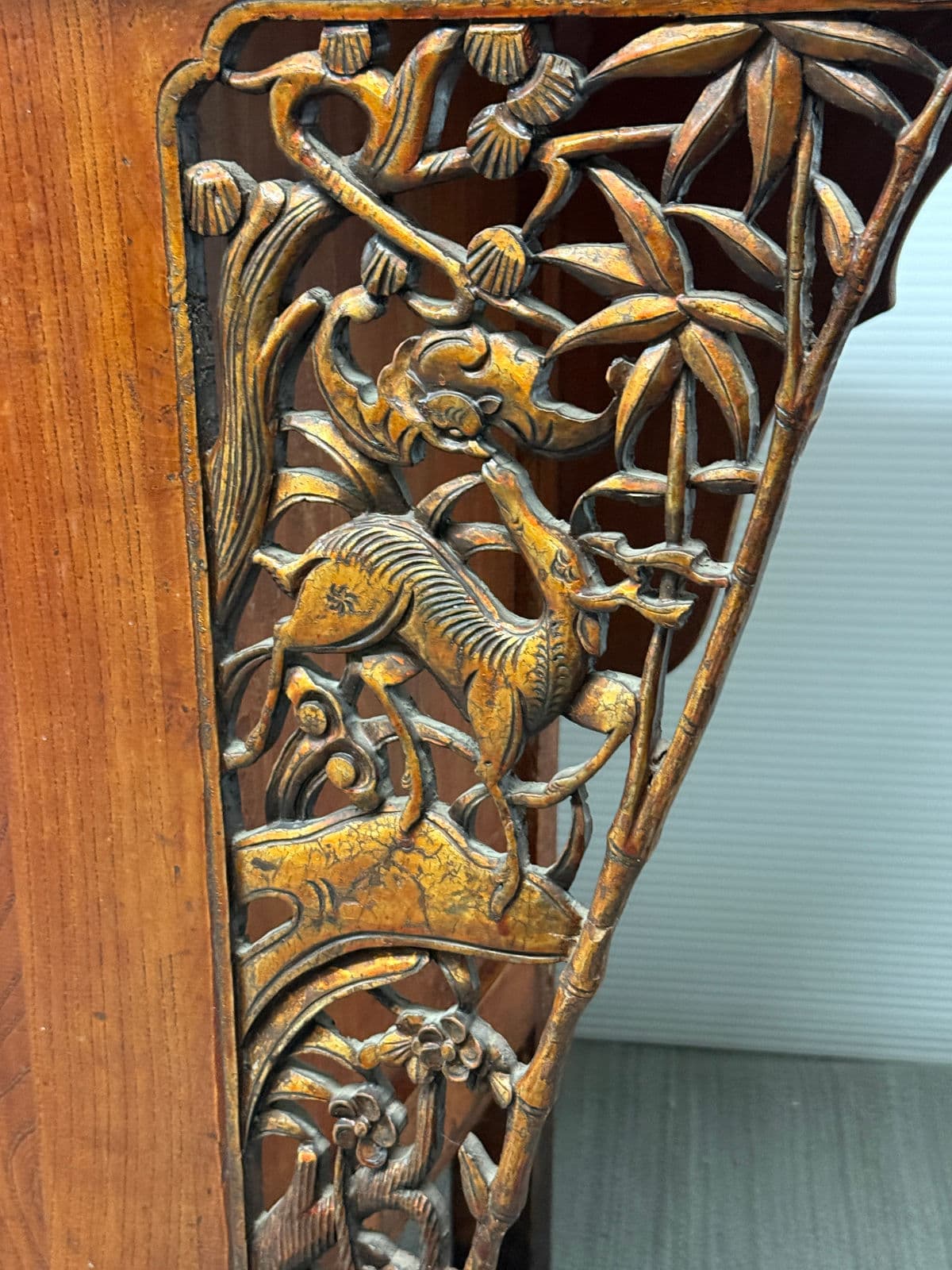 Antique Chinese Tongzhi Style Altar Cabinet - Thumbnail 6