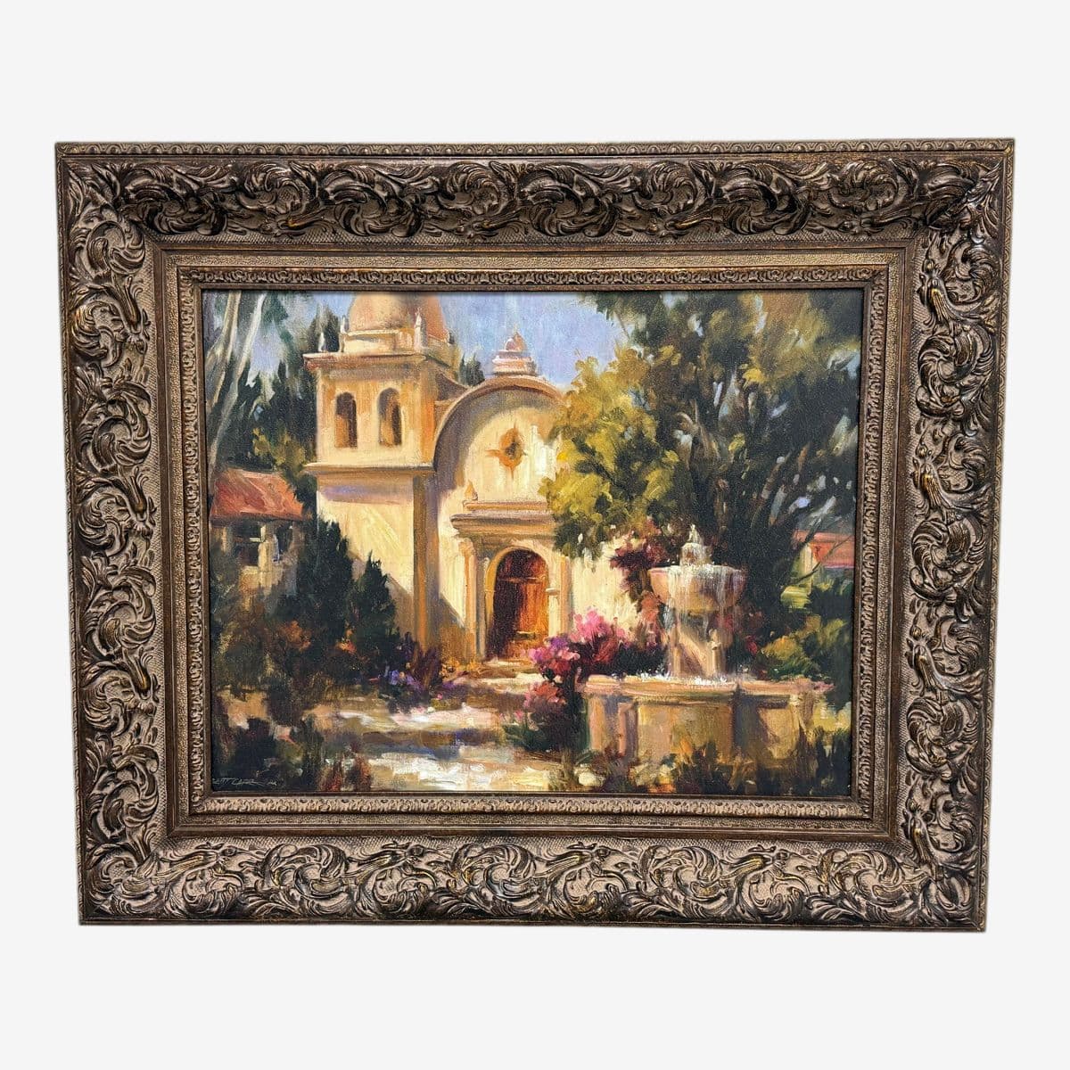 Betty Carr Mission San Juan Artwork, Framed - Image 1
