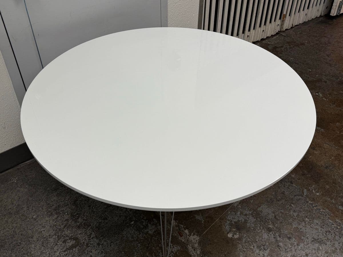 Mid Century Modern Round Dining Table - Thumbnail 7