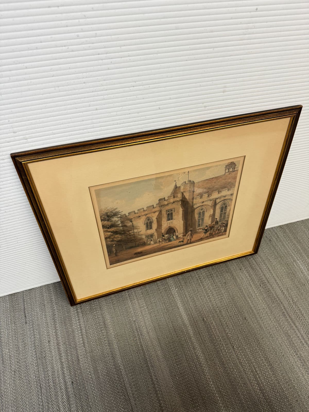 Early 20th Century Rafael J. Nash Penhurst Place Etching, Framed - Thumbnail 8