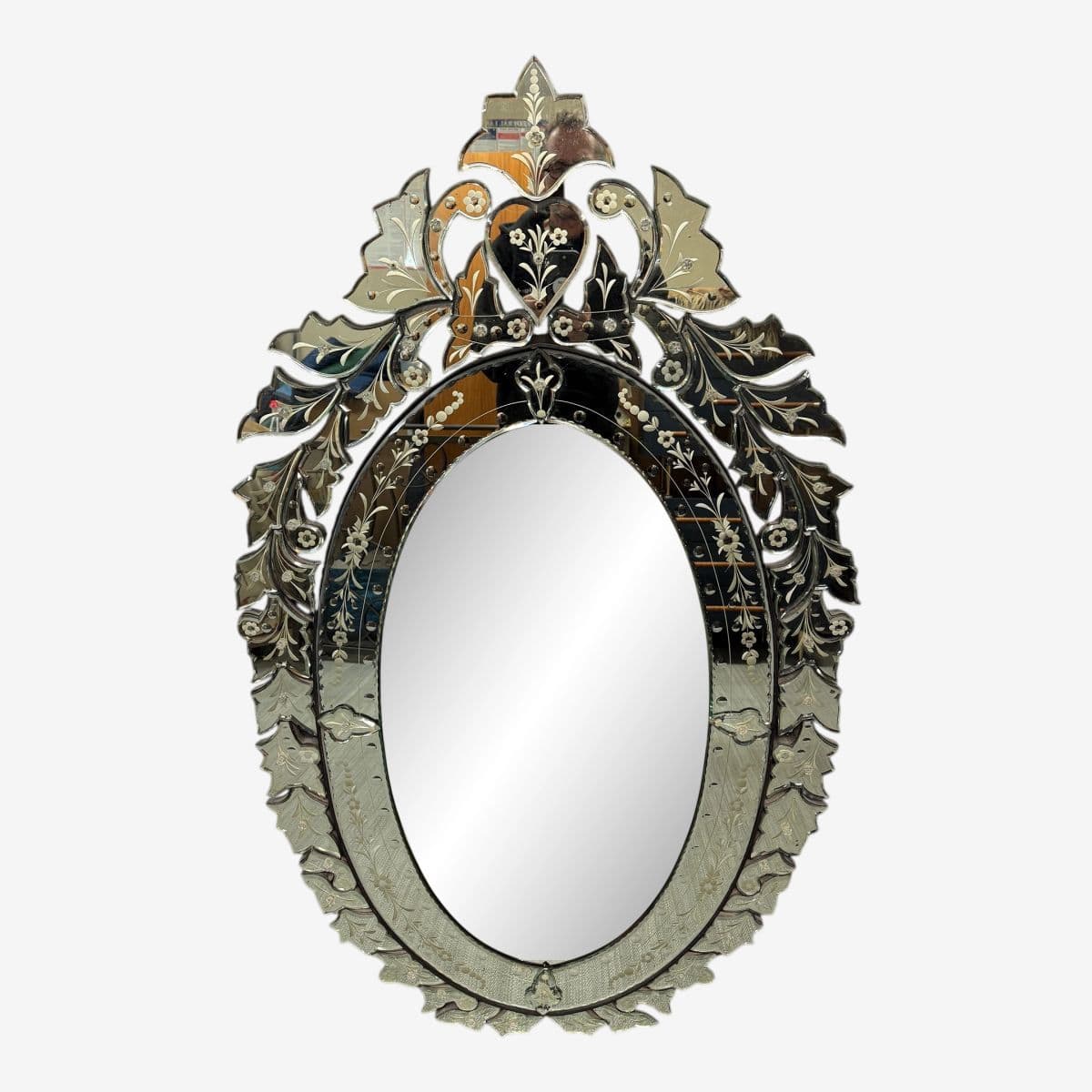 Vintage Venetian Style Wall Mirror - Image 1