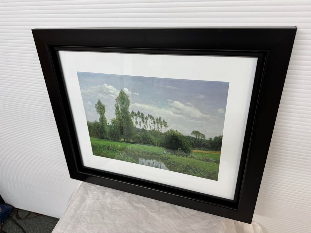 Claude Monet "View at Rouelles, Le Havre" Reproduction Print - Thumbnail 5