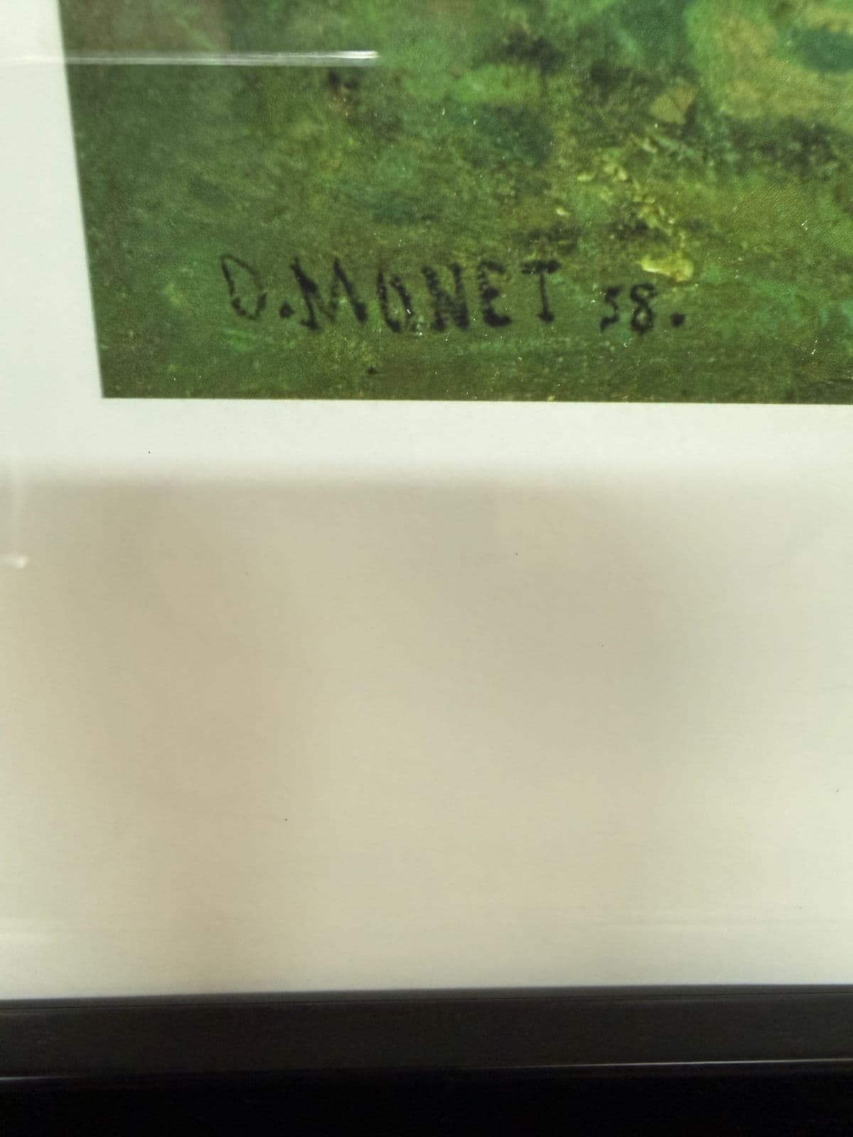 Claude Monet "View at Rouelles, Le Havre" Reproduction Print - Thumbnail 4