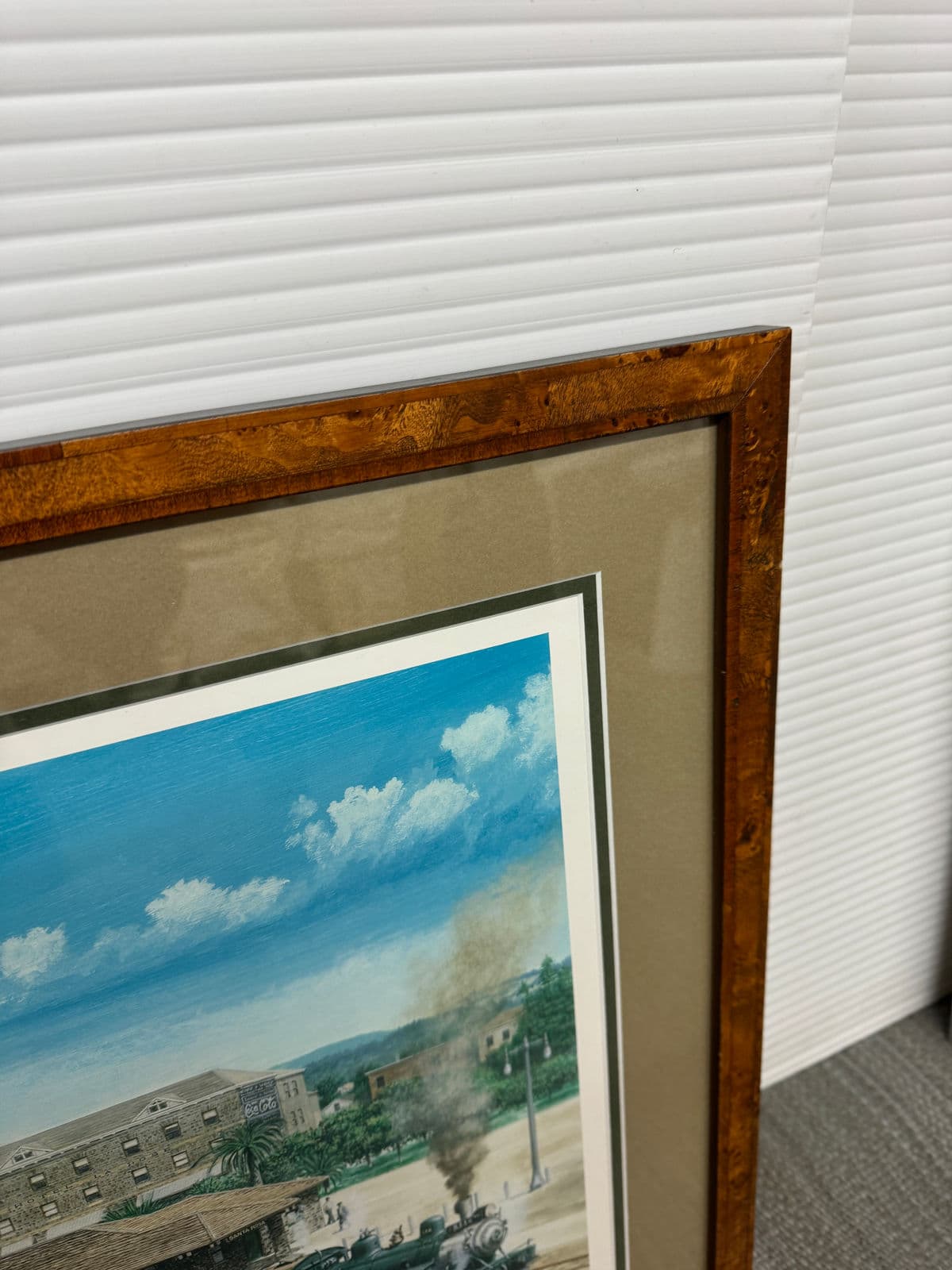 M F Kotowski Santa Rosa Train Yard Print, Framed - Thumbnail 10