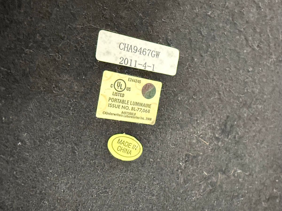 Worlds Away Caprone Fluted Wood Floor Lamp - Thumbnail 13