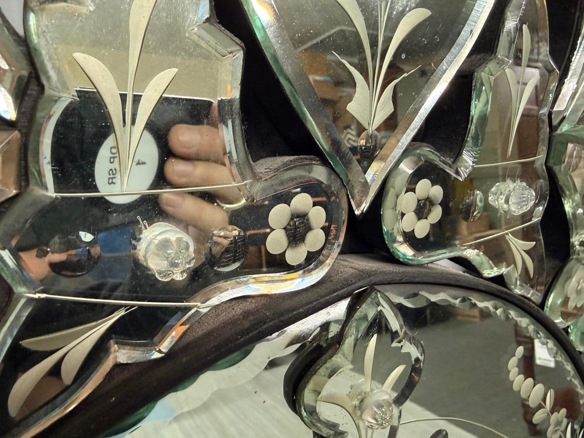 Vintage Venetian Style Wall Mirror - Thumbnail 11