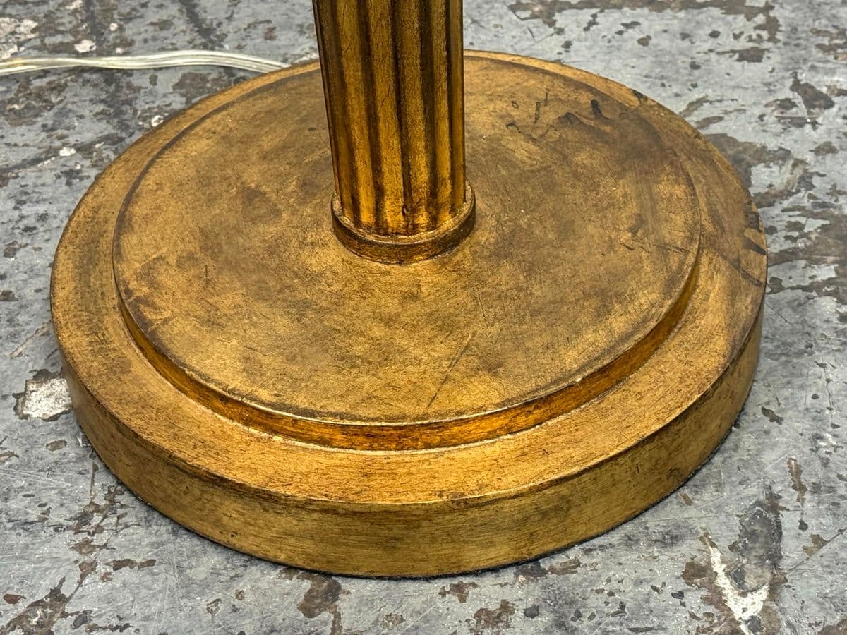 Worlds Away Caprone Fluted Wood Floor Lamp - Thumbnail 11