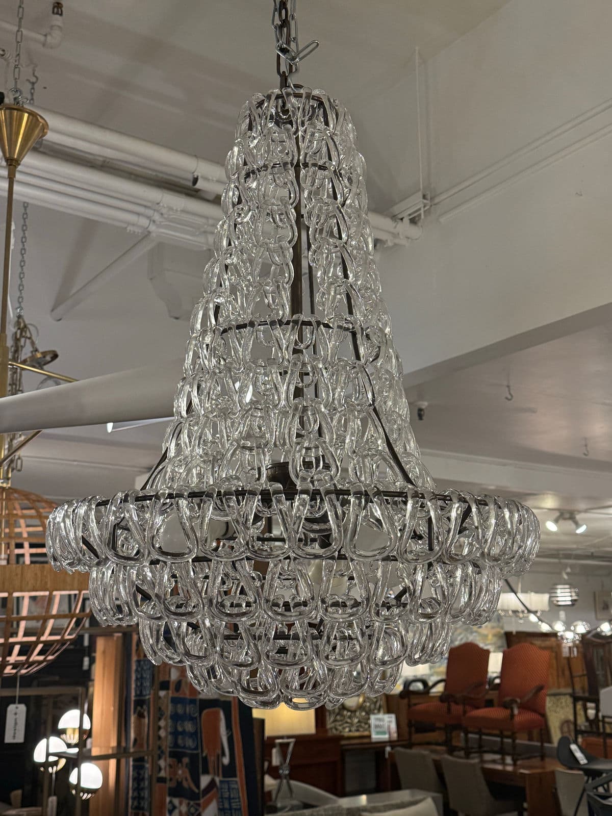 Angelo Mangiarotti for Vistosi Minigiogali Cla Chandelier - Thumbnail 3