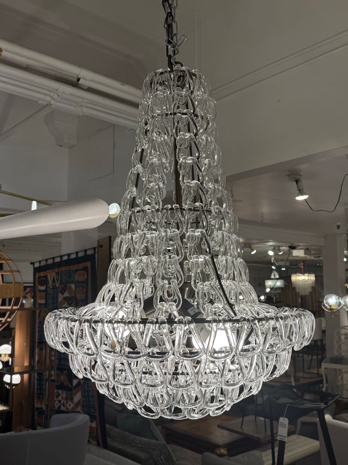 Angelo Mangiarotti for Vistosi Minigiogali Cla Chandelier - Thumbnail 5