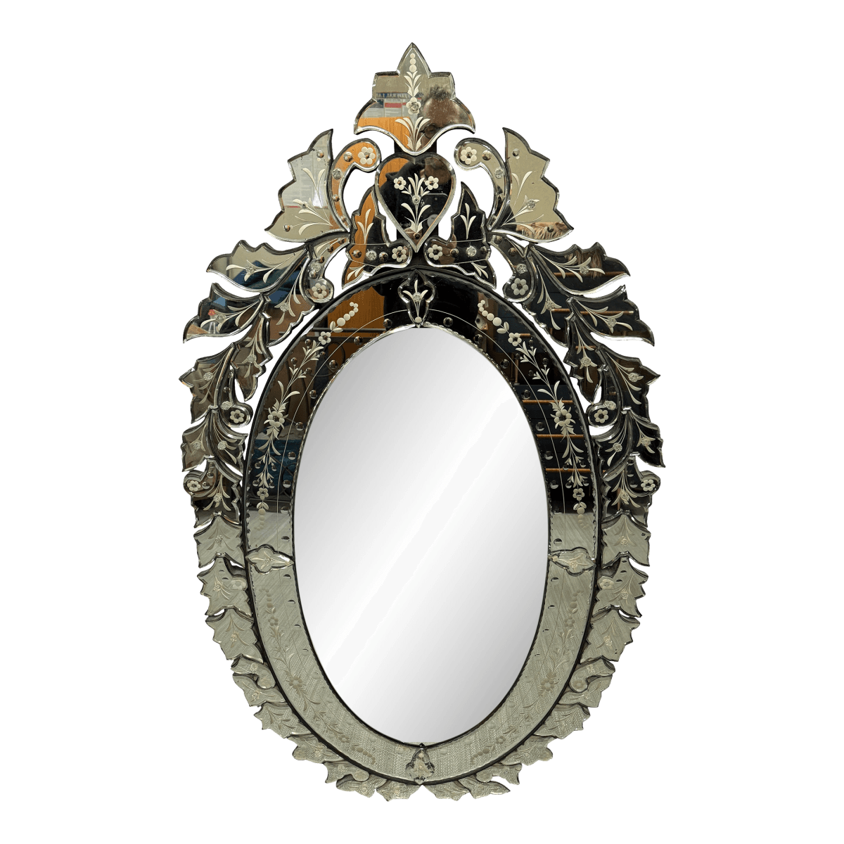 Vintage Venetian Style Wall Mirror - Thumbnail 2