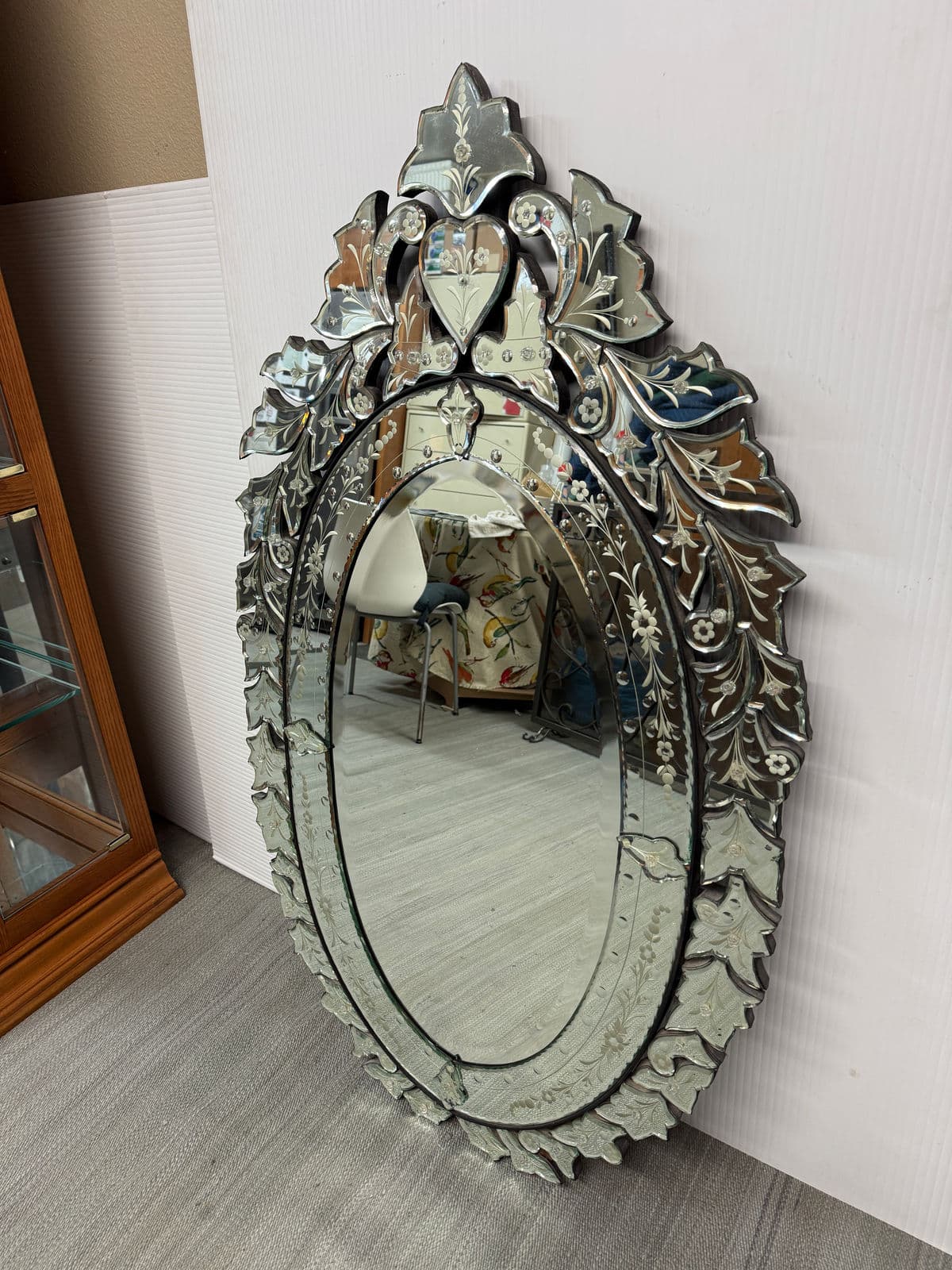Vintage Venetian Style Wall Mirror - Thumbnail 4