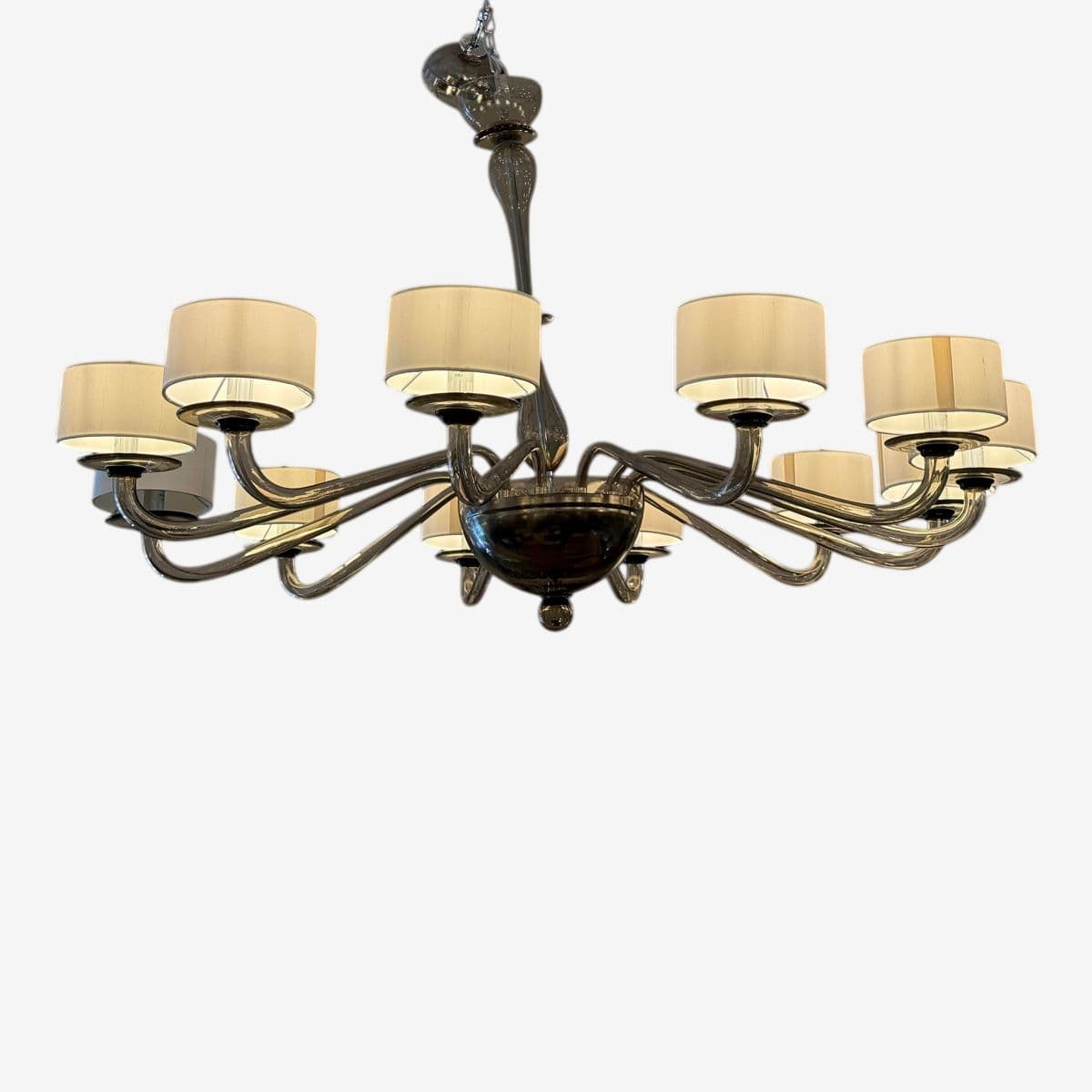 Bella Figura Disc Chandelier, Twelve Light - Image 1