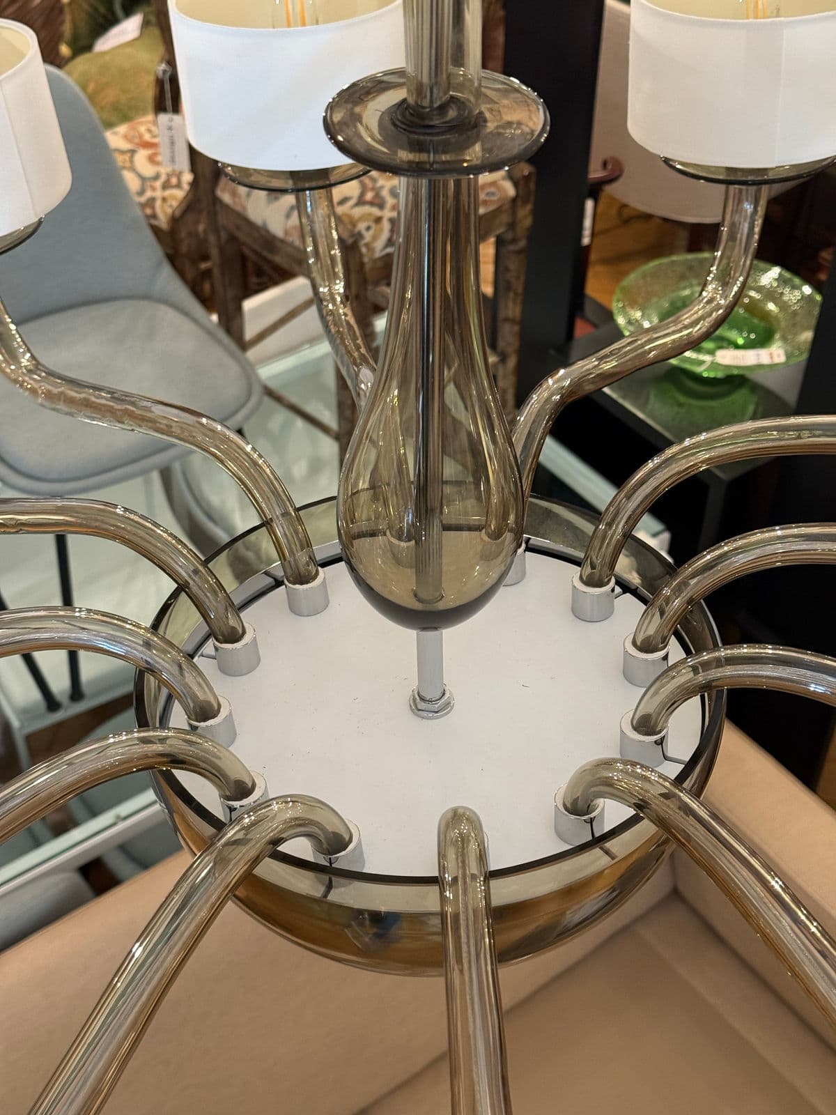 Bella Figura Disc Chandelier, Twelve Light - Thumbnail 10