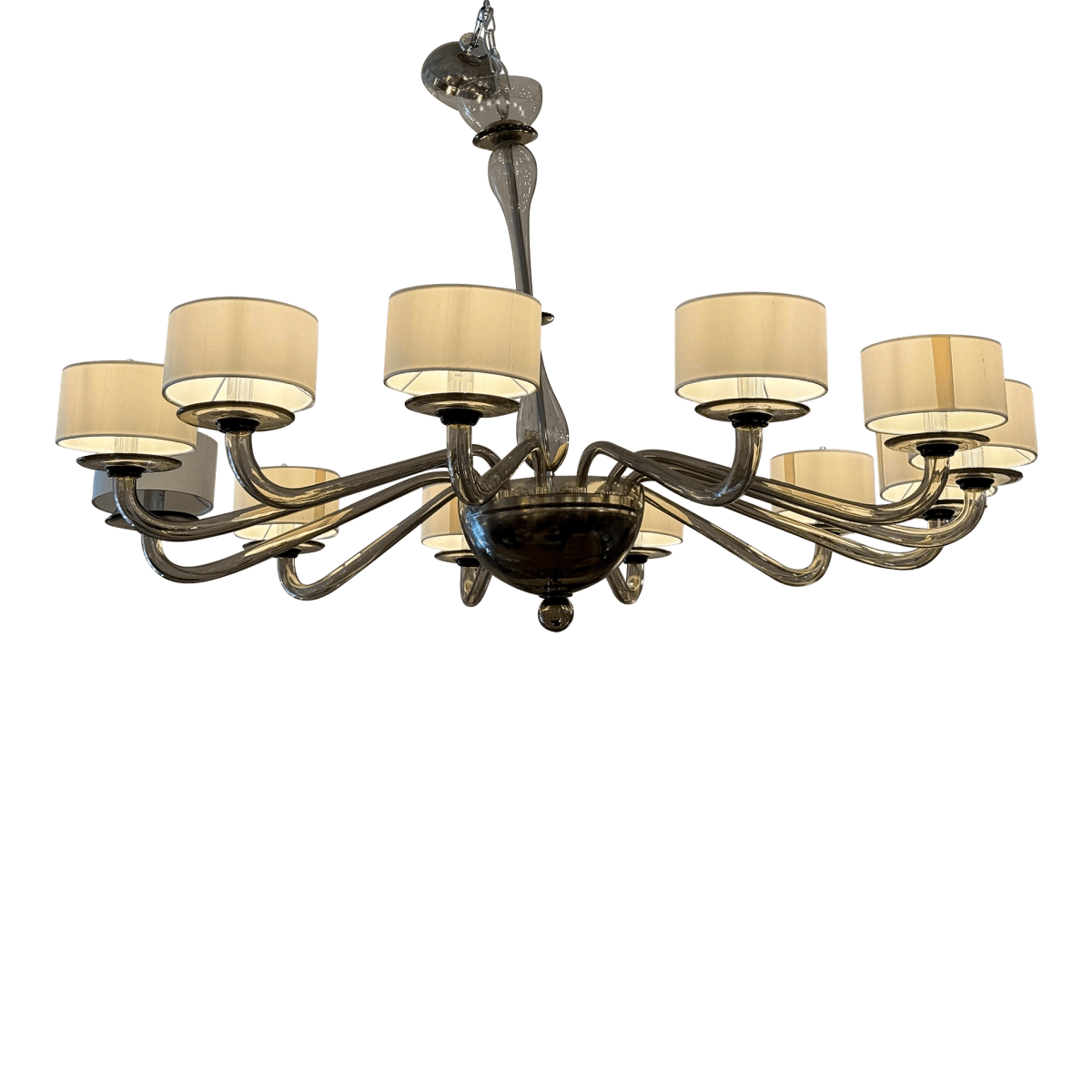 Bella Figura Disc Chandelier, Twelve Light - Thumbnail 2