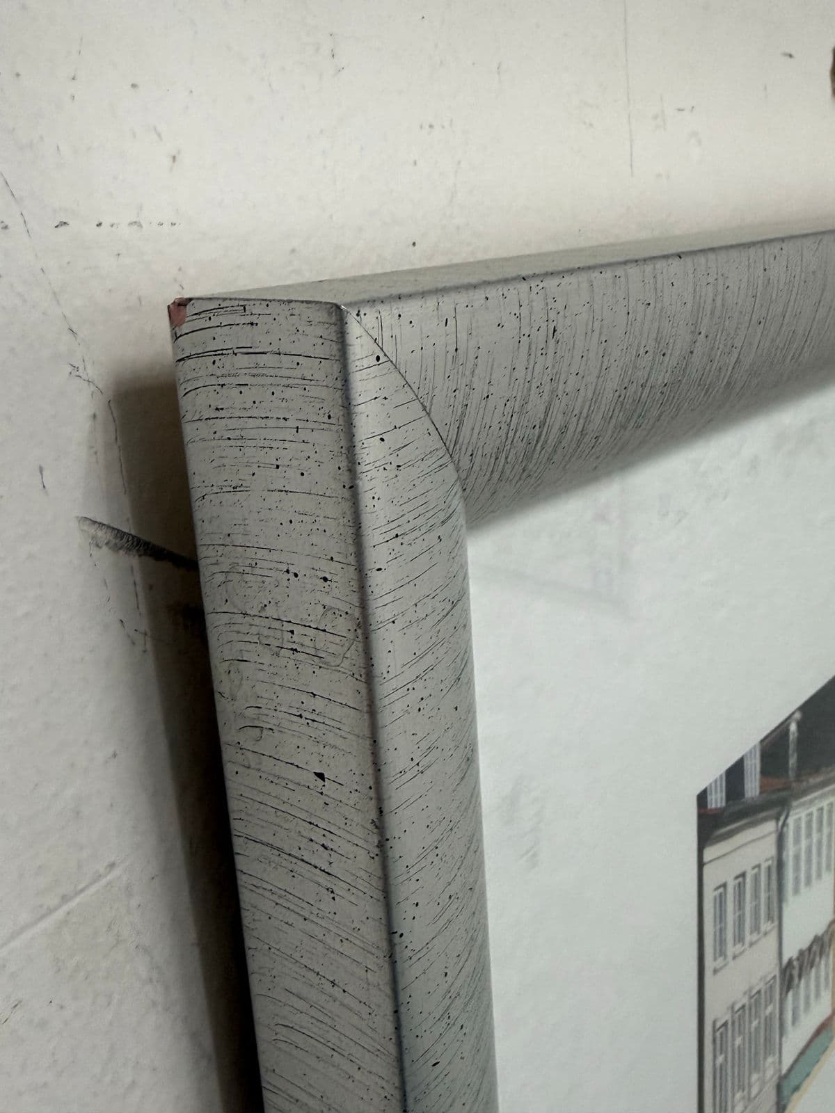 Color Photography Colorful Homes of Denmark Print, Framed - Thumbnail 6