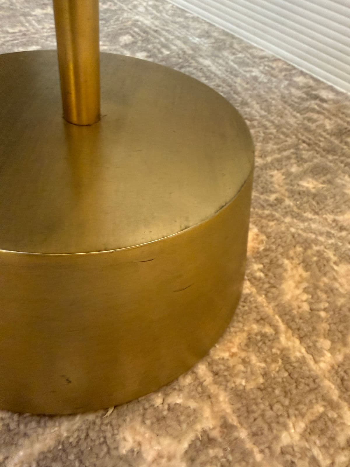 Steelcase for West Elm Maisi Marble + Brass Side Table - Thumbnail 11