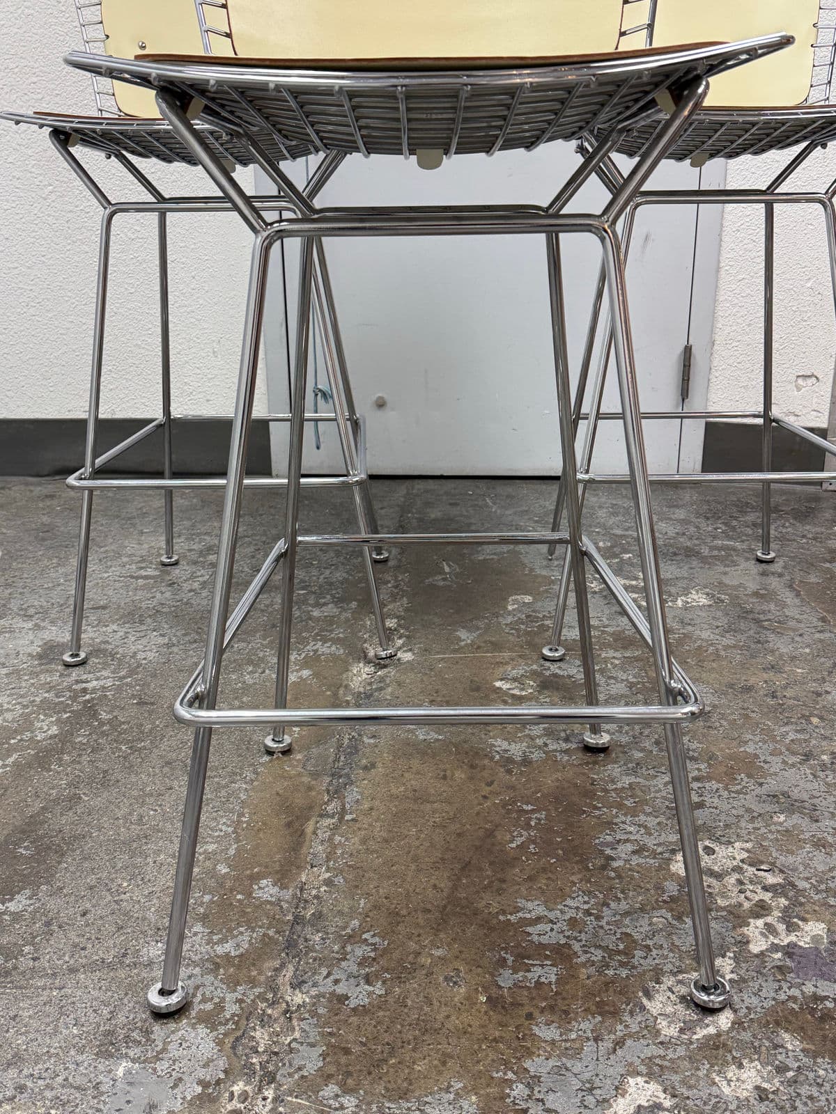 Harry Bertoia for Knoll Bertoia Bar Stools, Set of Three - Thumbnail 9