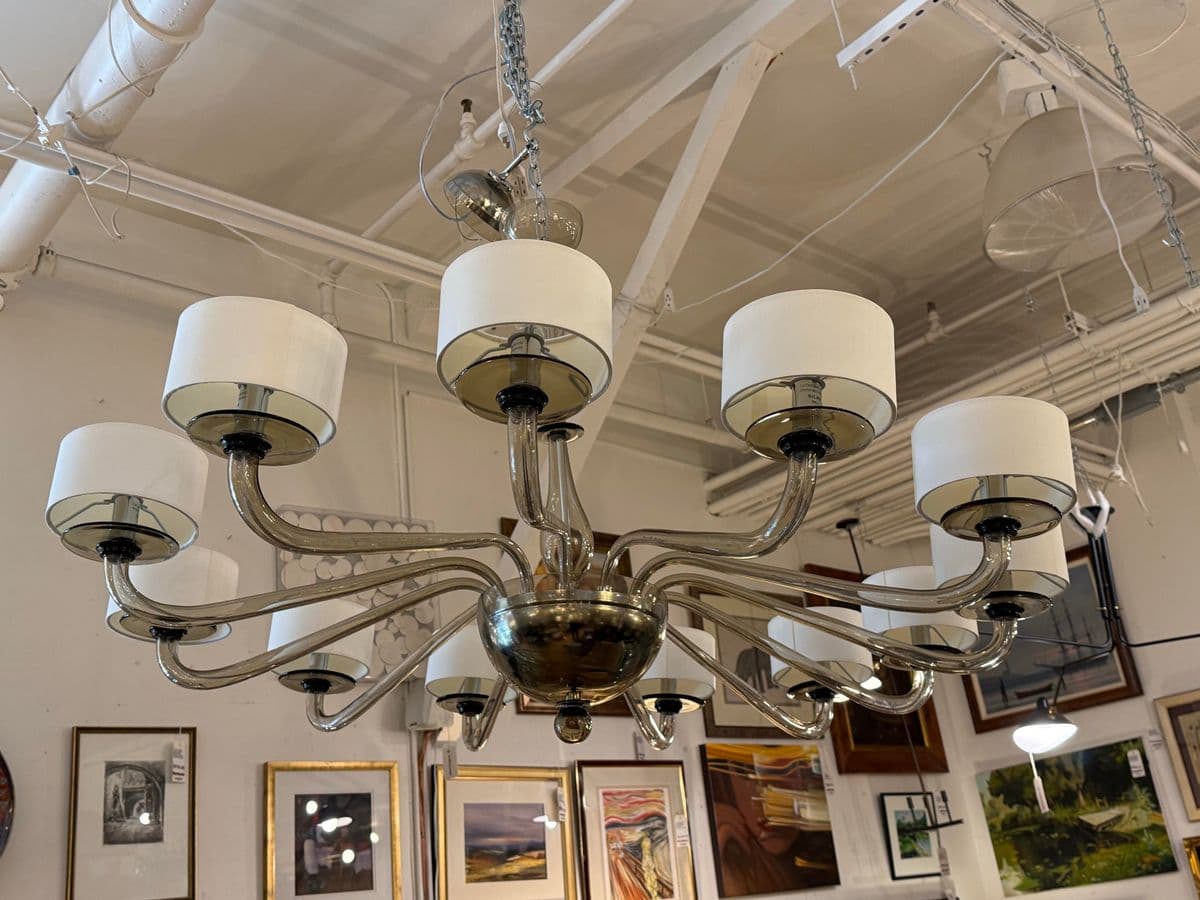 Bella Figura Disc Chandelier, Twelve Light - Thumbnail 6