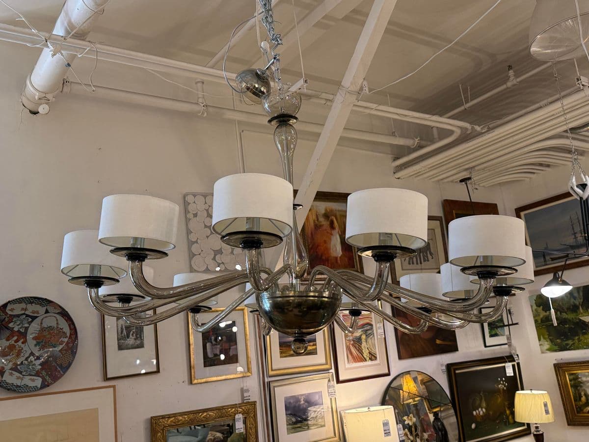 Bella Figura Disc Chandelier, Twelve Light - Thumbnail 3