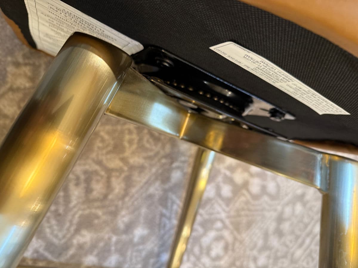 West Elm Mid Century Swivel Counter Stools, Pair - Thumbnail 11