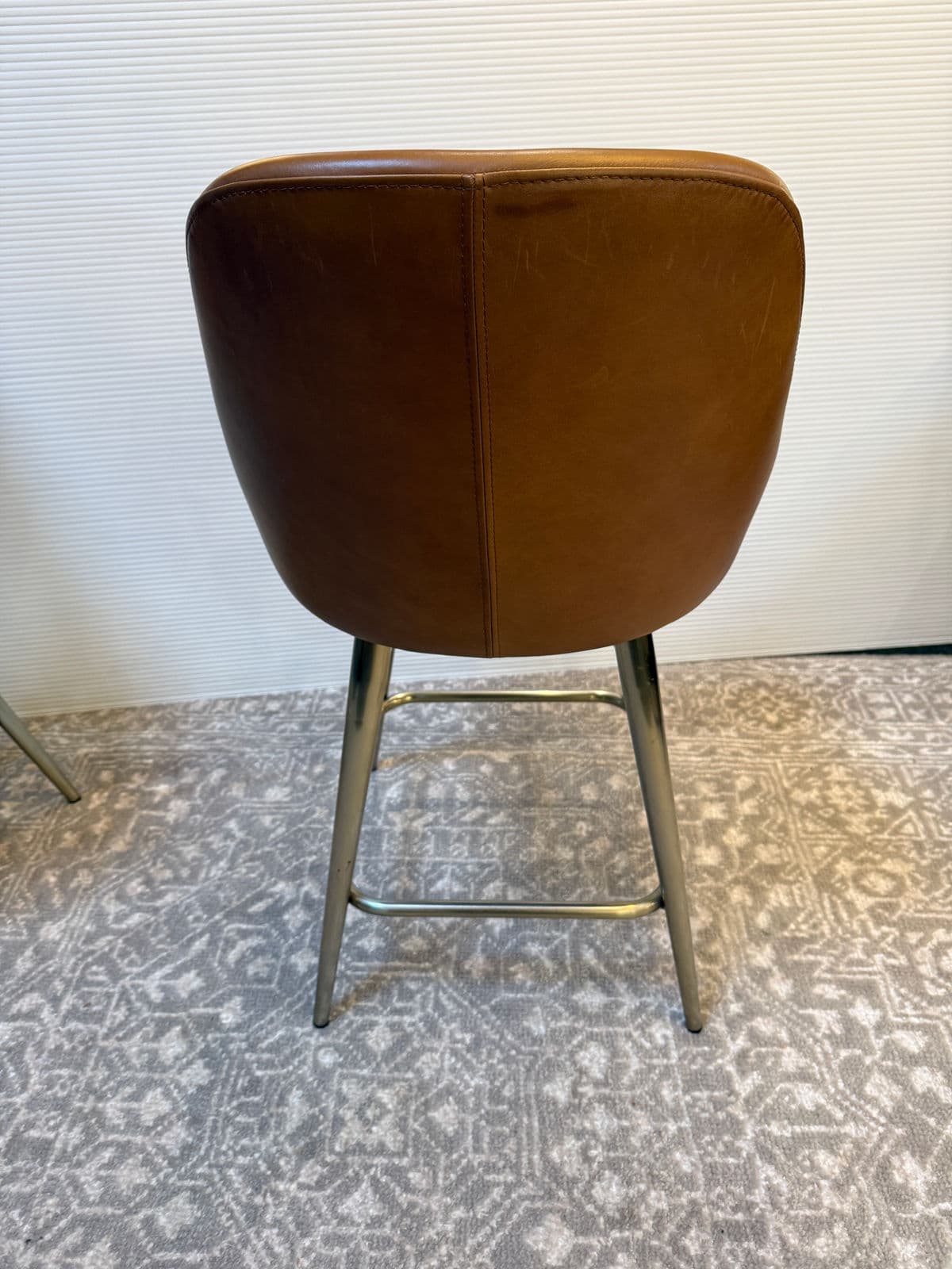 West Elm Mid Century Swivel Counter Stools, Pair - Thumbnail 7