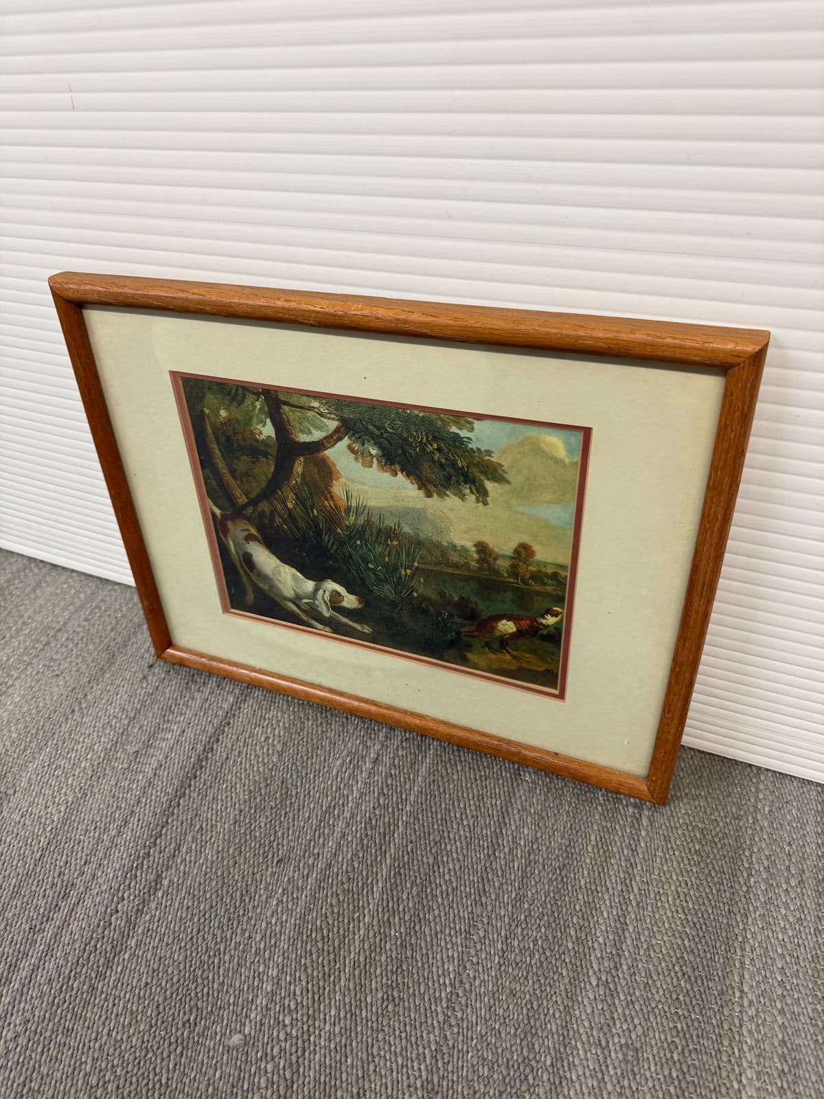 J P Oudry "Pointer and Partridge in a Landscape" Reproduction Print, Framed - Thumbnail 4