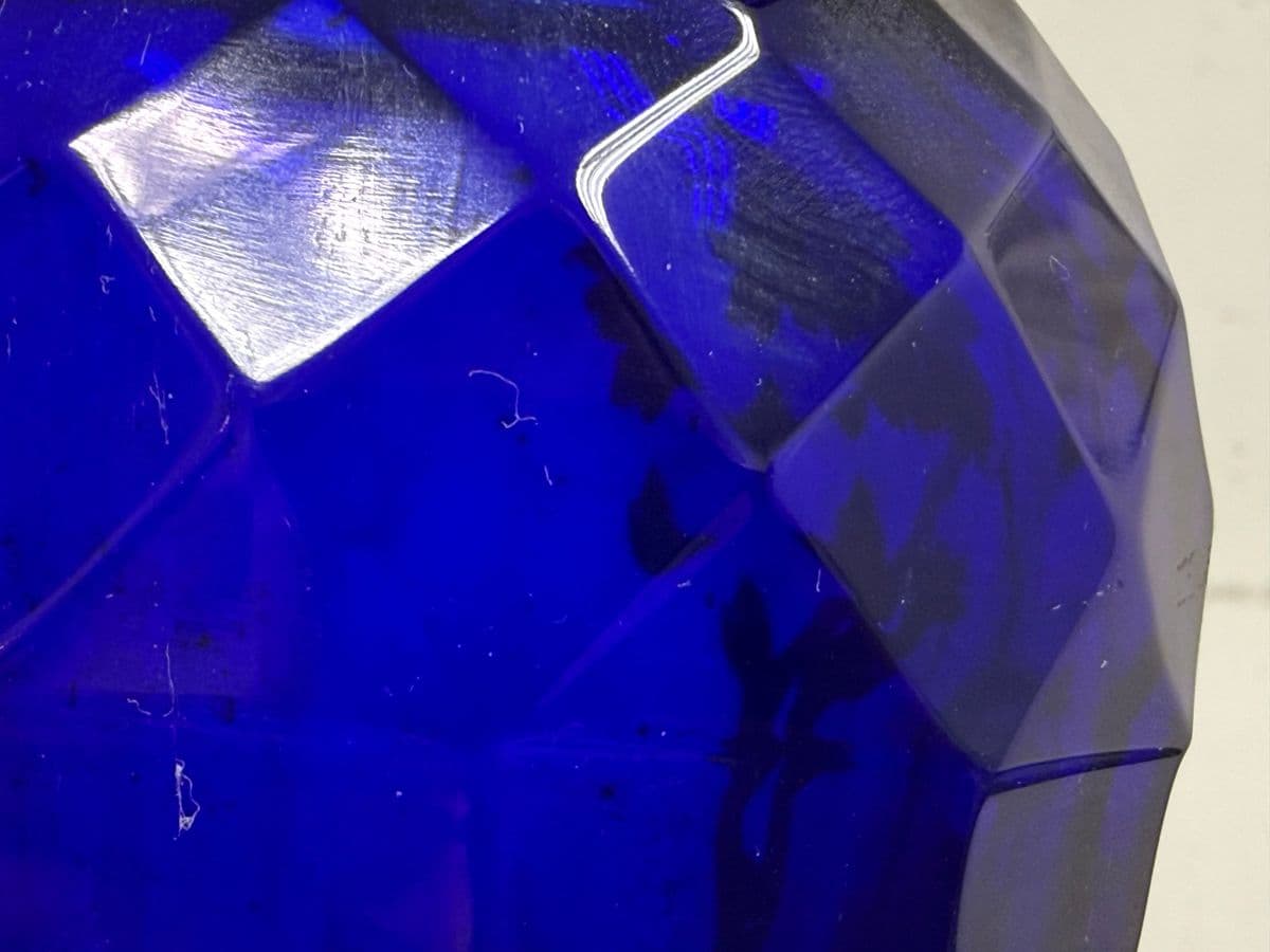 Swedish Neoclassical Gilt Bronze-Mounted Cobalt Blue Vases, Pair - Thumbnail 9