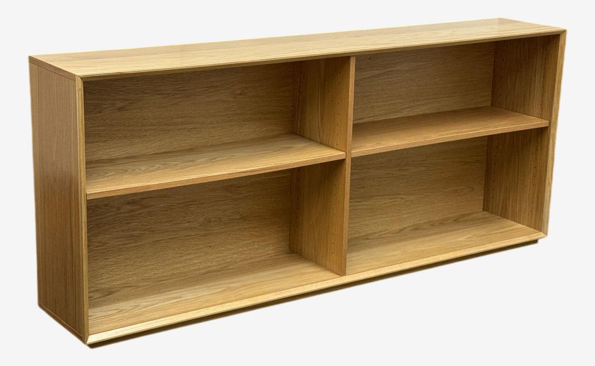 Room & Board Rollins White Oak Wood Bookcase - Image 1