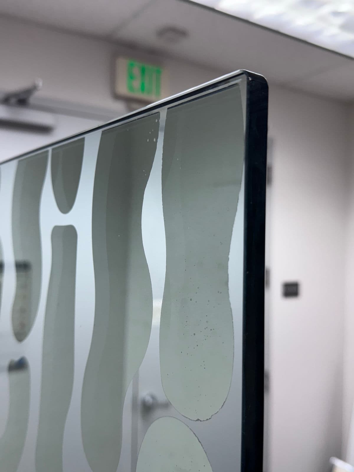 Post Modern Fiam Italia Mirrored + Glass Wall Divider - Thumbnail 8