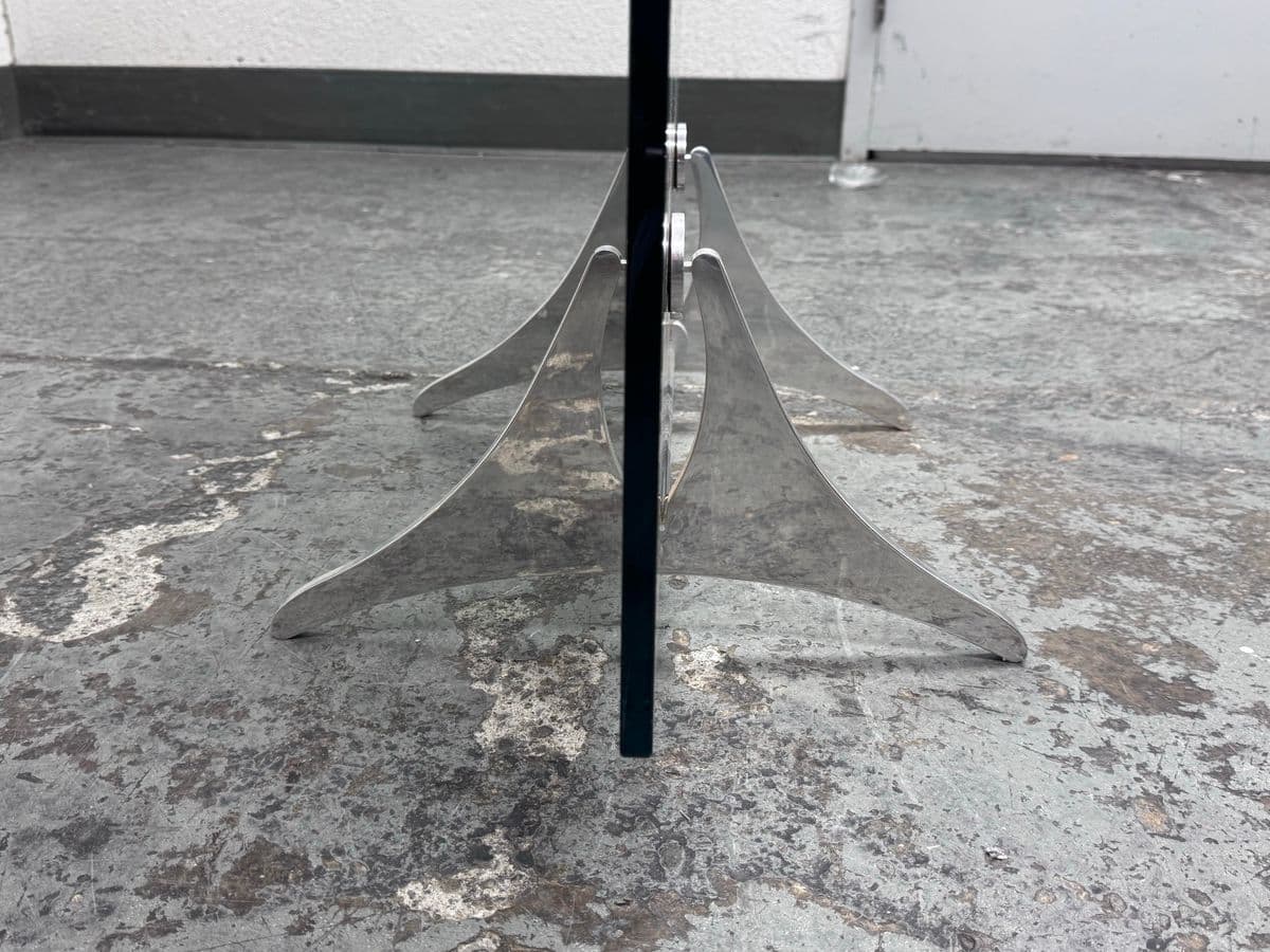 Post Modern Fiam Italia Mirrored + Glass Wall Divider - Thumbnail 11