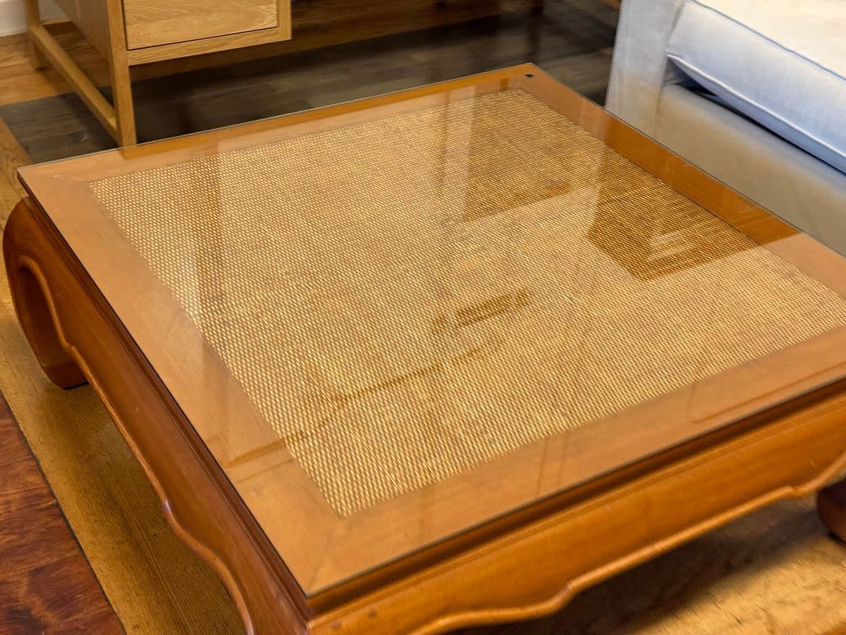 Late 20th Century Ming Style Teak Wood Coffee Table - Thumbnail 12