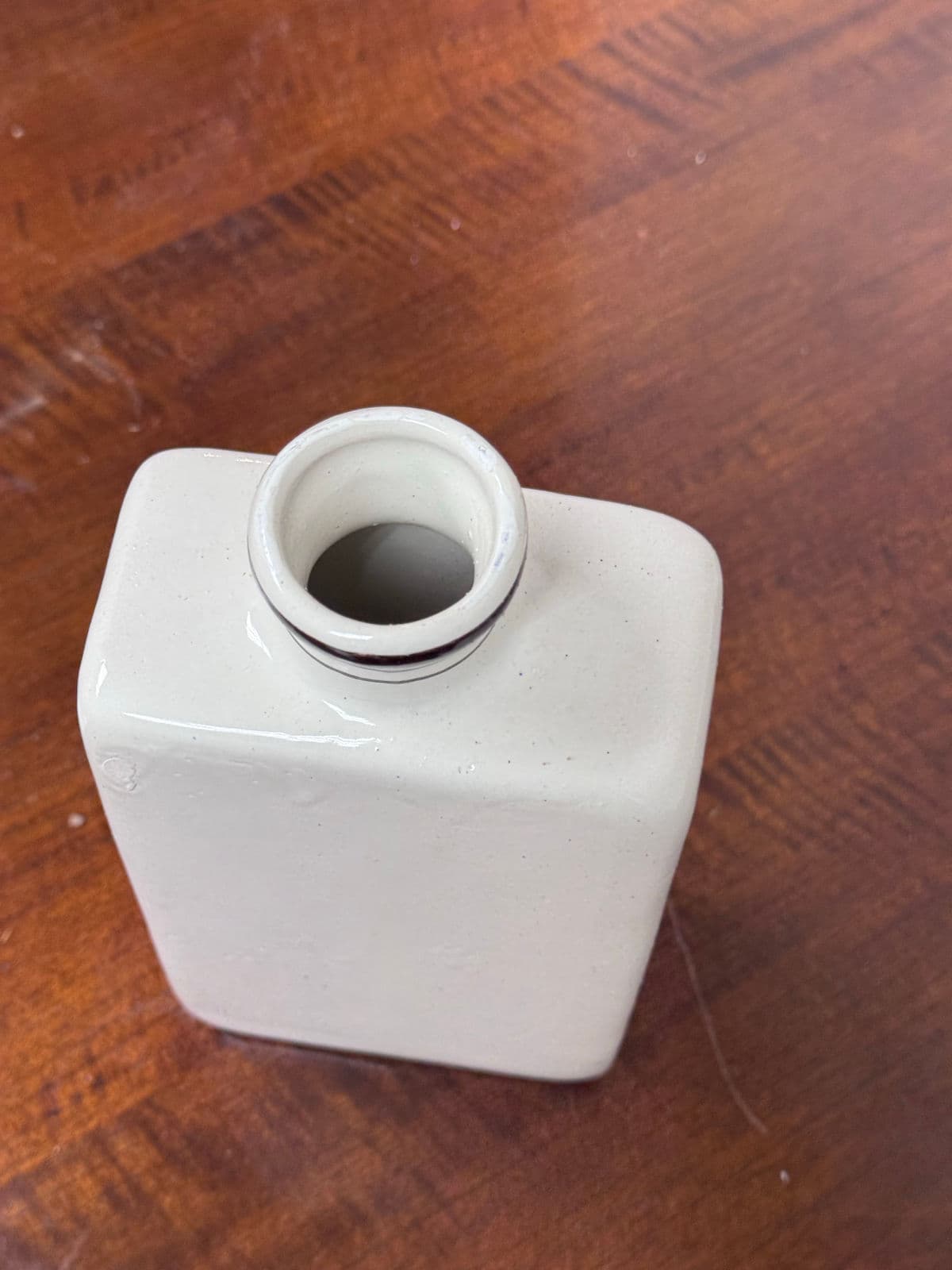 Vintage Italian Majolica Ceramic Bottle - Thumbnail 4