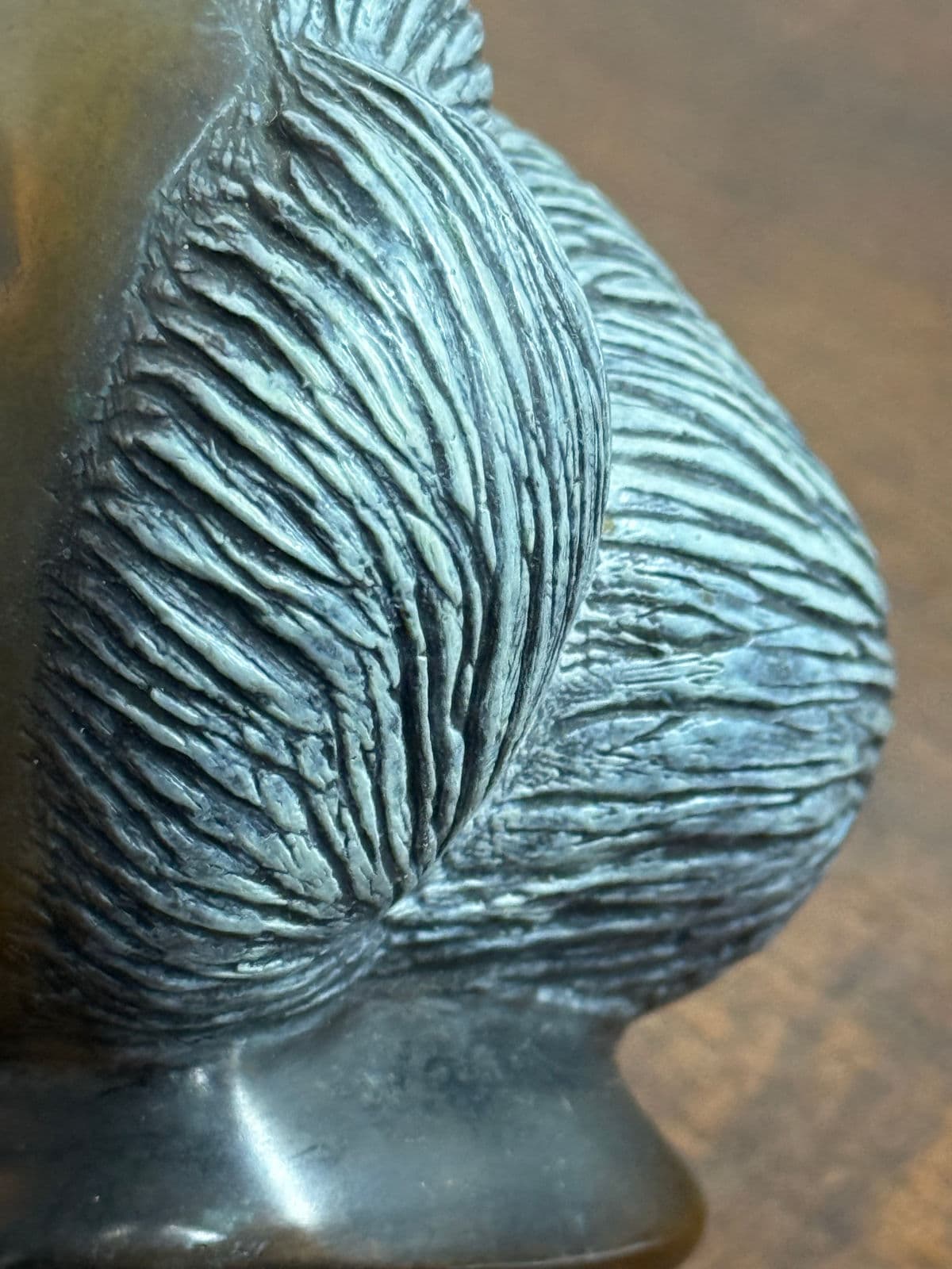 Circa 1985 Sharon Spencer Bronze Sculpture of Intuit Woman, Signed + Numbered - Thumbnail 12