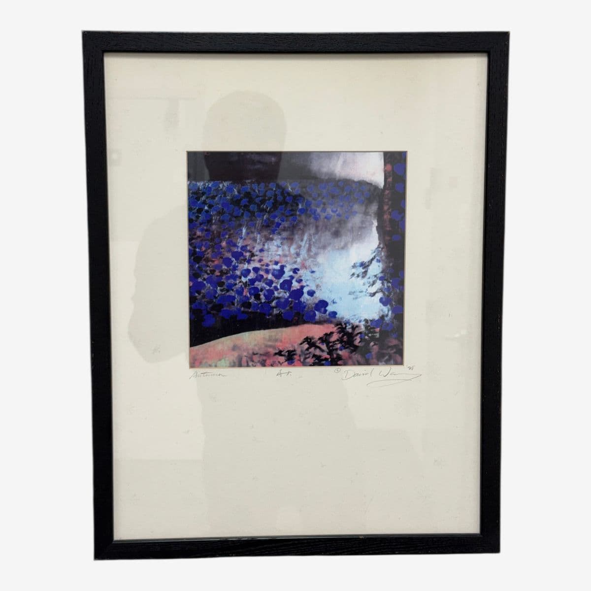 Circa 1996 David Z Wang Autumn a/P Lithograph, Signed - Image 1