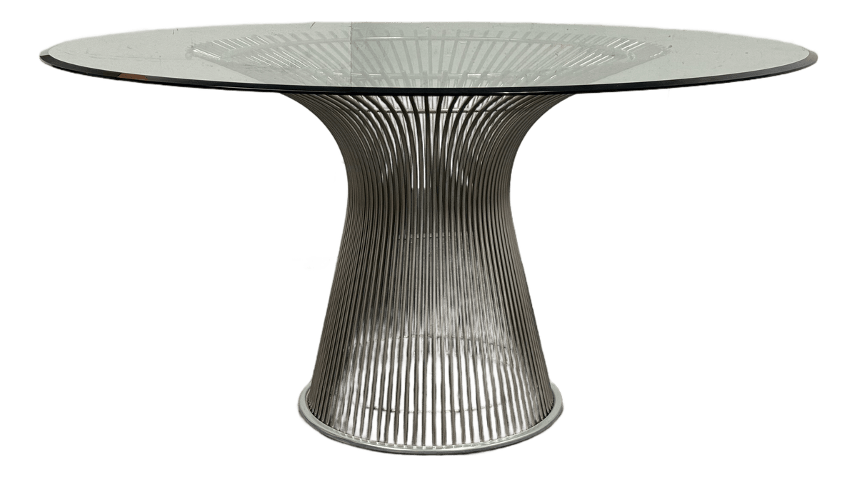 Warren Platner for Knoll/Design Within Reach Platner Wire + Glass Dining Table - Thumbnail 2