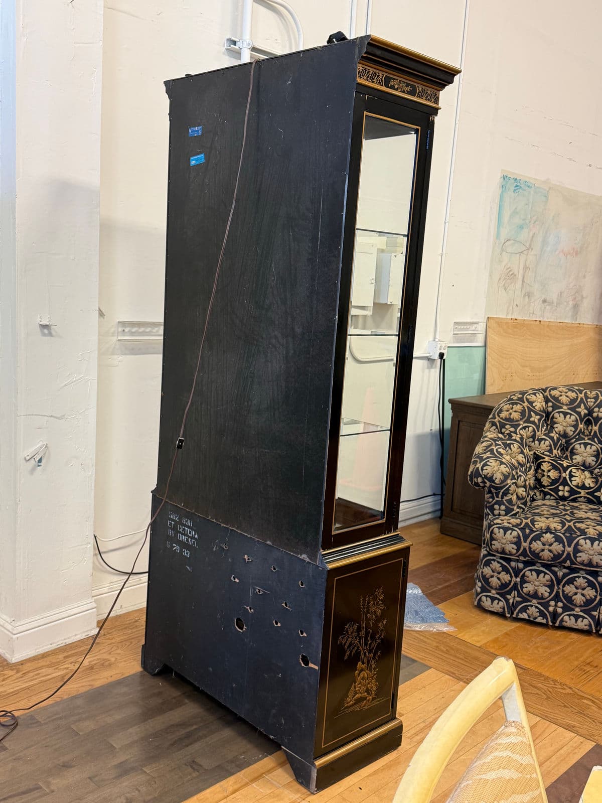 Late 20th Century Drexel Heritage Et Ce Collection Display Cabinet - Thumbnail 7