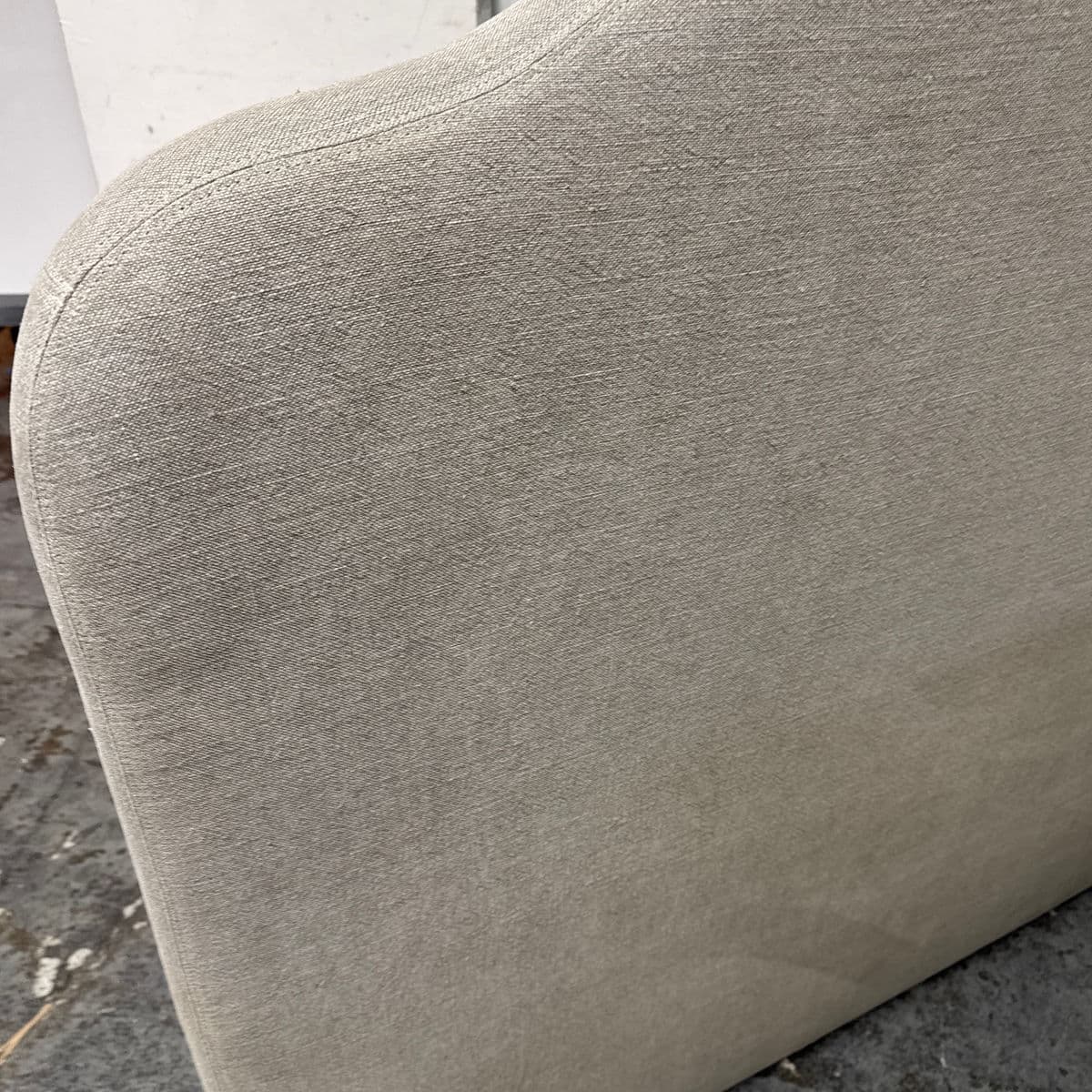 Queen Size Custom Design Sage Linen Headboard - Thumbnail 13