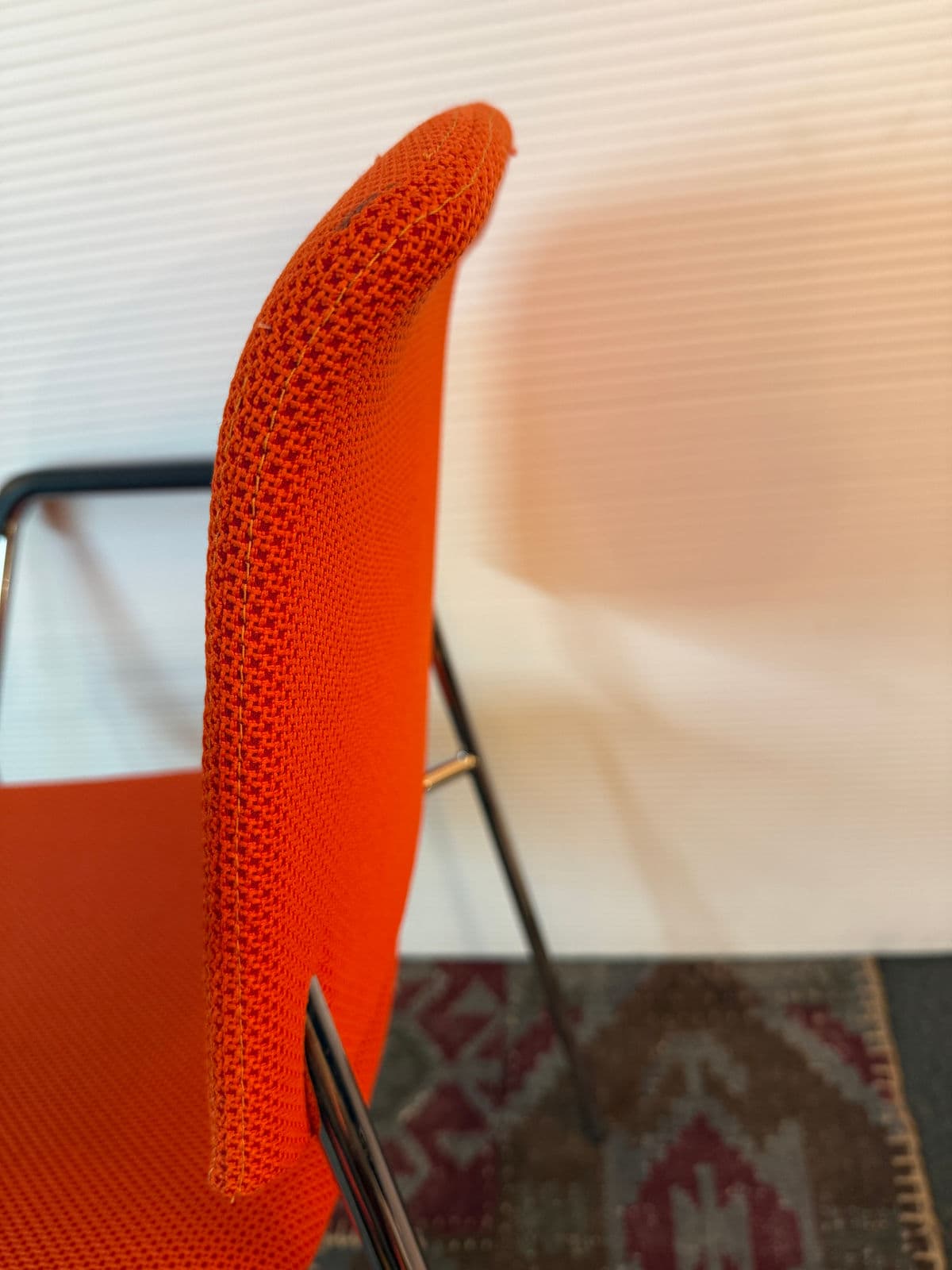 Hightower Modernist Stackable Arm Chairs, Pair - Thumbnail 7