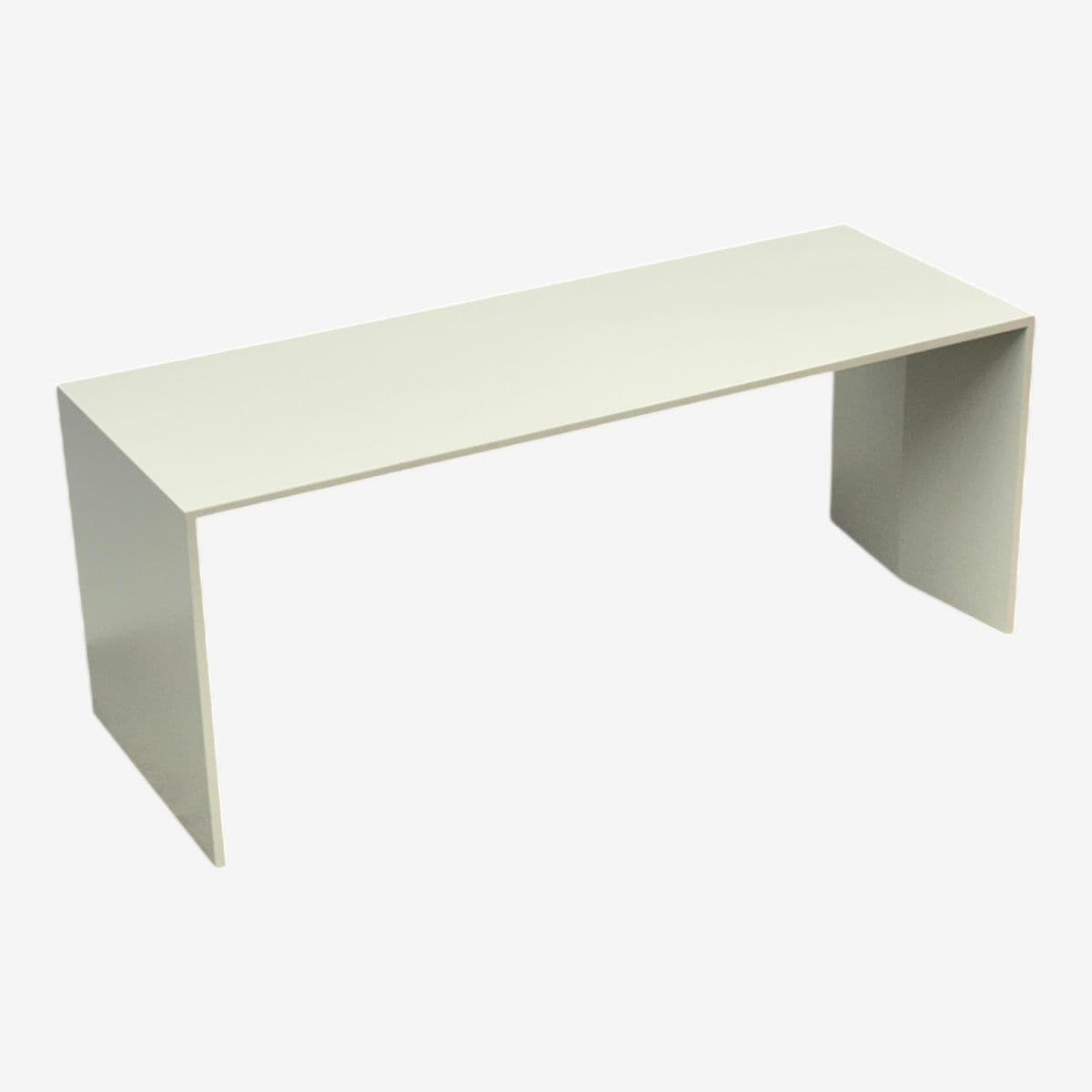 Custom Design White Lacquered Side Table - Image 1
