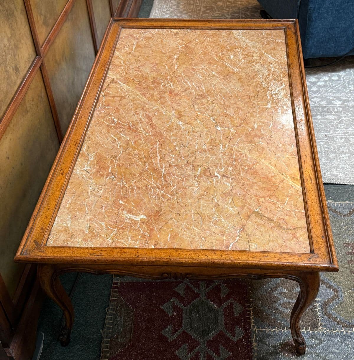 Late 20th Century Louis XV Reproduction Coffee Table - Thumbnail 6